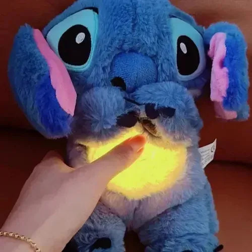 Urso De Pelúcia Stitch Que Respira Com Som Anti Ansiedad
