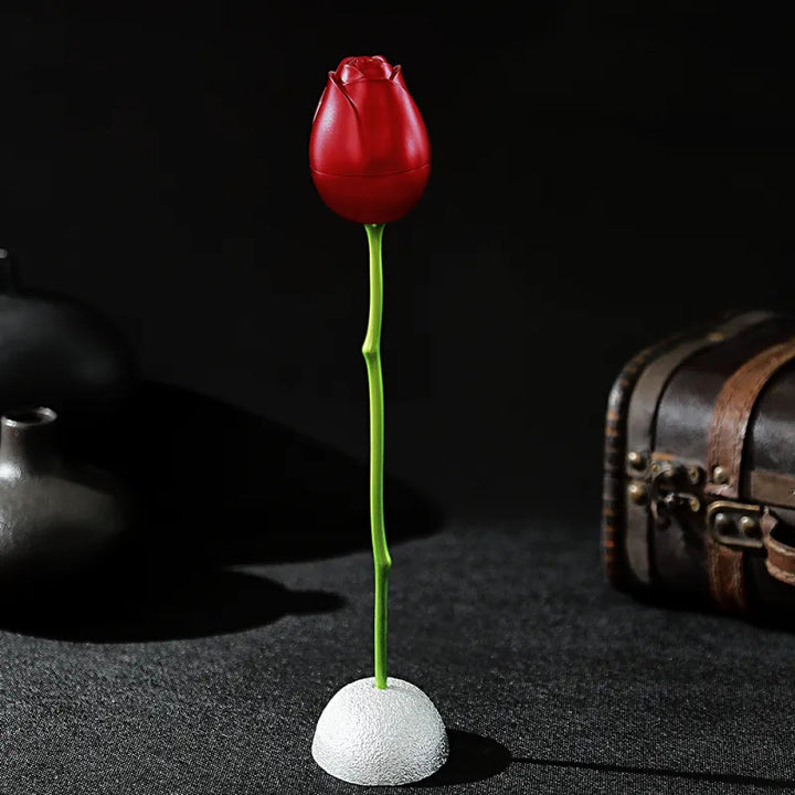 Caixa De Presente De Rosa Com Colar De Coração Em Forma De Rosa Colar Caixa De Presente Caixa De Presente De Joias Presentes Para Ela