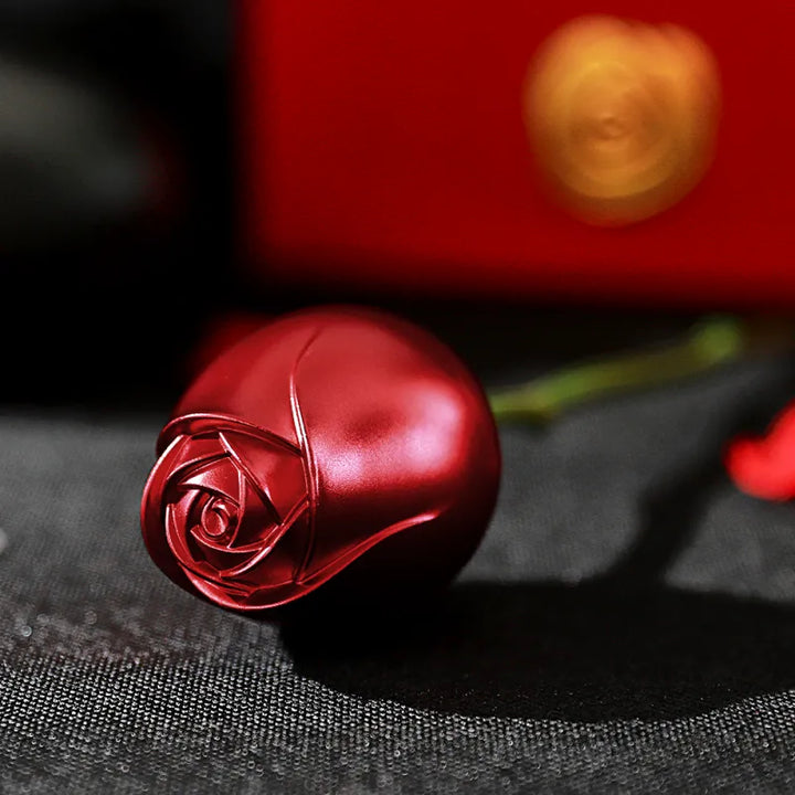 Caixa De Presente De Rosa Com Colar De Coração Em Forma De Rosa Colar Caixa De Presente Caixa De Presente De Joias Presentes Para Ela