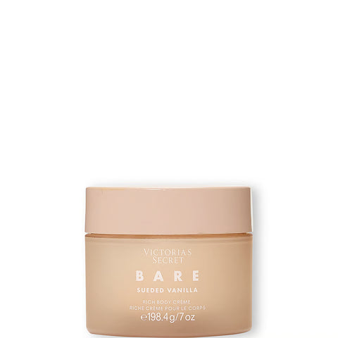 ragrância Fina Creme Corporal Rico em Baunilha Bare Sueded