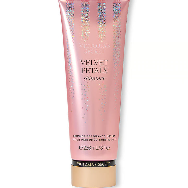 Loção com fragrância cintilante Velvet Petals